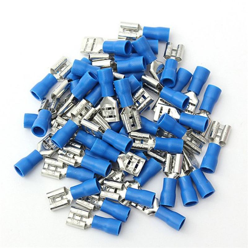 40Pcs/20Pairs Female Male Quick Connector Insulated Spade Cr - 图0