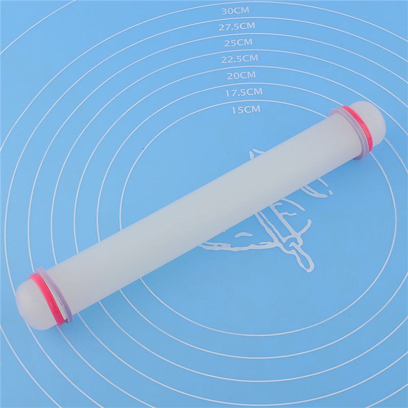 23cm plastic fondant rolling pin Fondant Cake Dough Roller D-图1