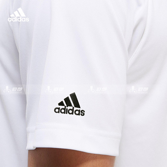 Daolang adidas Adidas lapel T-shirt short-sleeved sports POLO ClimaCool technology cool and breathable