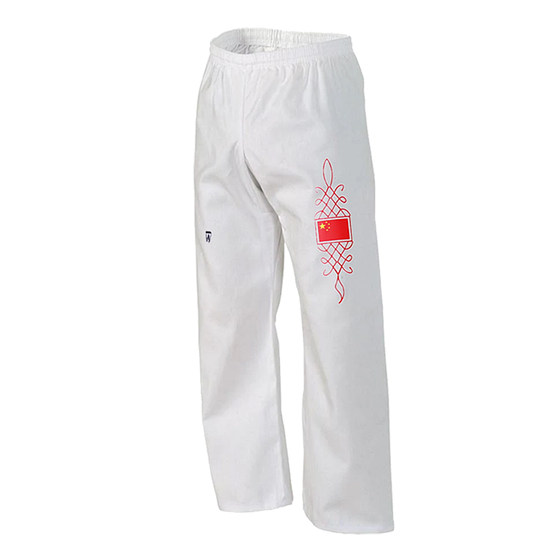 National team's same style training pants with pockets and elasticity