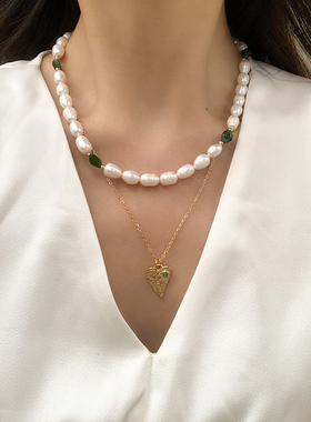 GemIsland镀金锁骨链女项链