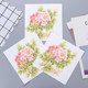 New colorful peony flower printed tissue paper napkin paper Chinese style party pure wood pulp paper