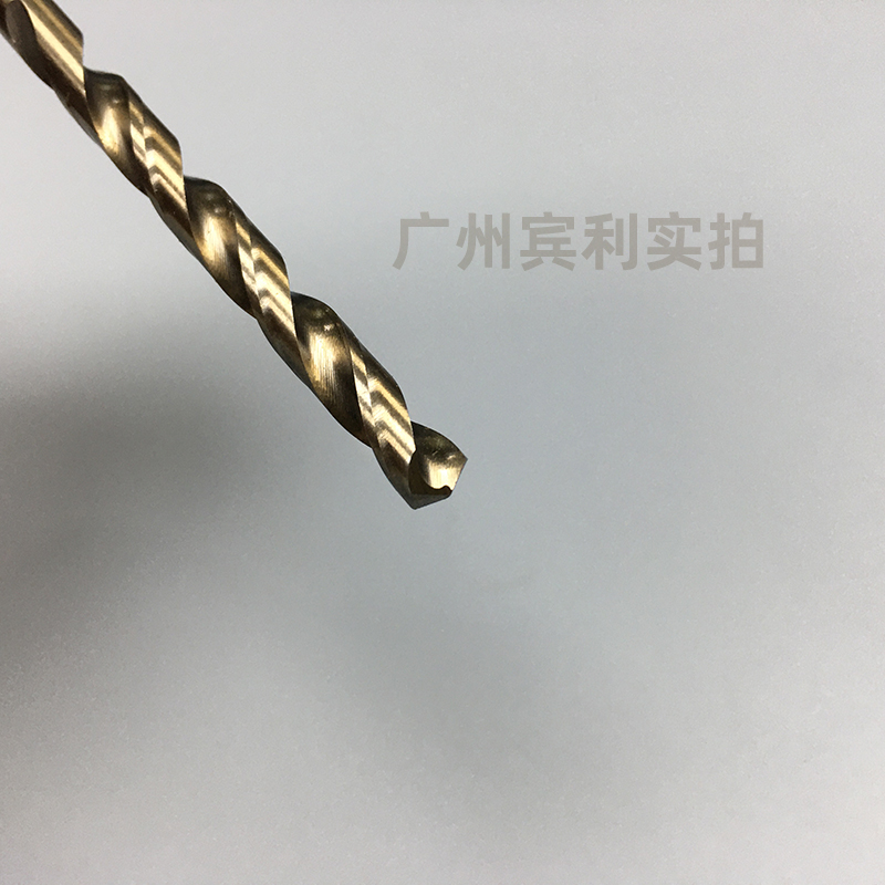 飞鹿直柄全磨制麻花钻咀M35含钴合金钻头不锈钢专用精磨钻1-6.5mm