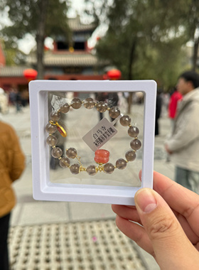 代请洛阳白马寺手串灰玛瑙南瓜手串南瓜手链玛瑙串珠南瓜手串手饰