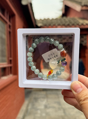 代请洛阳白马手串正品流通处缅甸玉手串平安吉祥十八籽十八子手链
