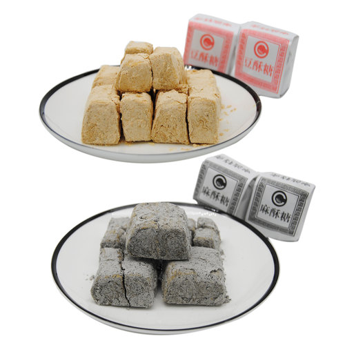 浙江传统糕点老式手工宁波特产豆酥糖南塘三北小吃麻酥糖怀旧零食 - 图1