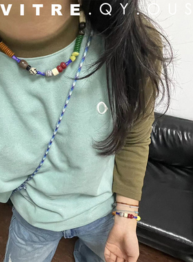 VITREQYOUS混合材质统用个性项链