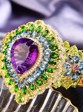 德国手镯JOURANG/玖让珠宝紫水晶