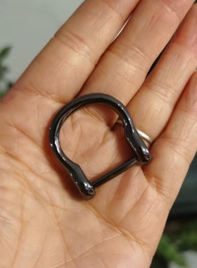（晴晴妈家）磁吸扣弹簧圈D扣包包扣挂钩手工DIY包包配件铆钉辅料