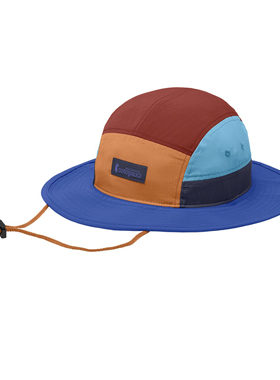 国现 Cotopaxi Tech Bucket Hat拼色渔夫帽户外帽子 带调节绳