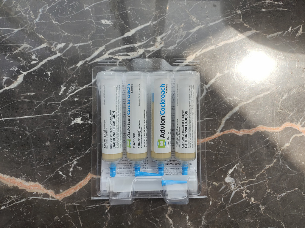 现货 美国Advion cockroach家用蟑螂药小强药饵剂杀虫剂30g 一支 - 图1