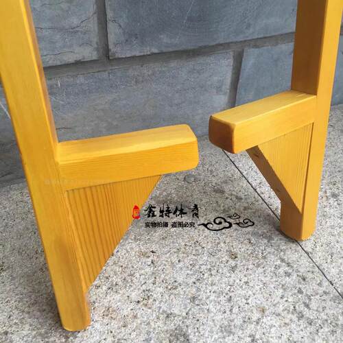 高跷成人高跷民间传统木质高跷儿童高跷木踩高跷木传统木高跷包邮 - 图0