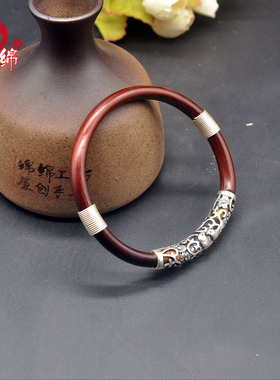 情侣现货手镯鸡血藤鸡血藤手镯