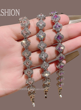 爆款月销10万件韩国进口镶钻手链