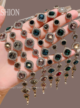 爆款月销10万件韩国进口镶钻手链