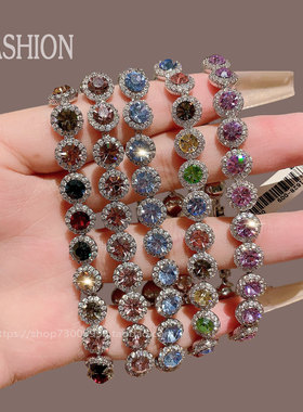 爆款月销10万件韩国进口镶钻手链