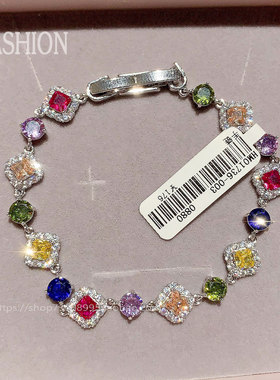 爆款月销10万件韩国进口镶锆手链