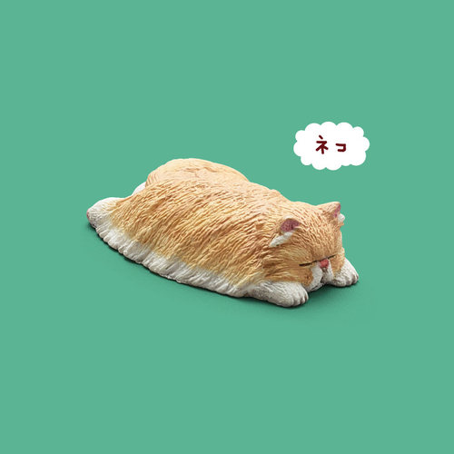 日本睡觉的动物 卡通公仔玩具摆件 憨憨猪 老婆送老公情人节礼物 - 图1
