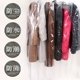 Clothes dust cover transparent clothes hanging bag can be visually thickened