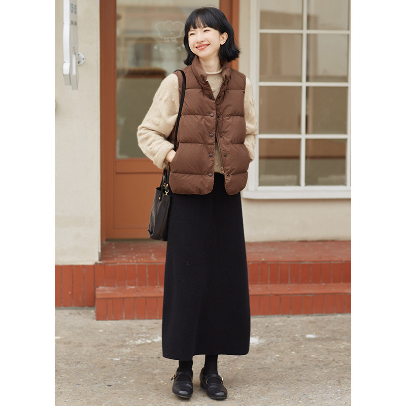 忘城M1176座/朵朵白云/23冬新品100%山羊绒卷边领提花套头毛衣女,淘宝优惠券,粉丝福利购,淘宝优惠卷