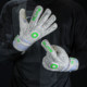 Fire football halo goalkeeper gloves with finger protection