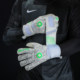 Fire football halo goalkeeper gloves with finger protection