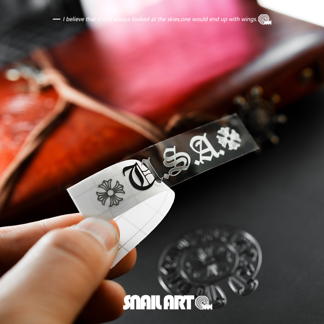 克罗心金属贴纸个性创意高级感手机平板笔记本电脑吉他装饰车贴纸,淘宝优惠券,粉丝福利购,淘宝优惠卷