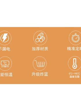 台式电炸炉商用单缸油炸机双缸油炸炉