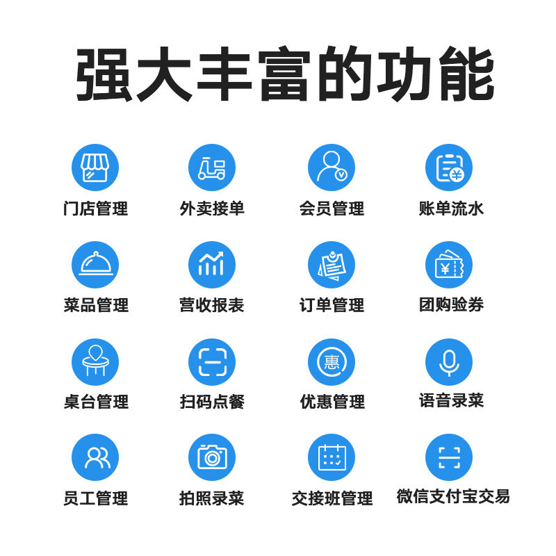  奥几亚办公收款机
