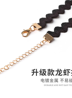 夏季款轻奢小众设计感锁骨链