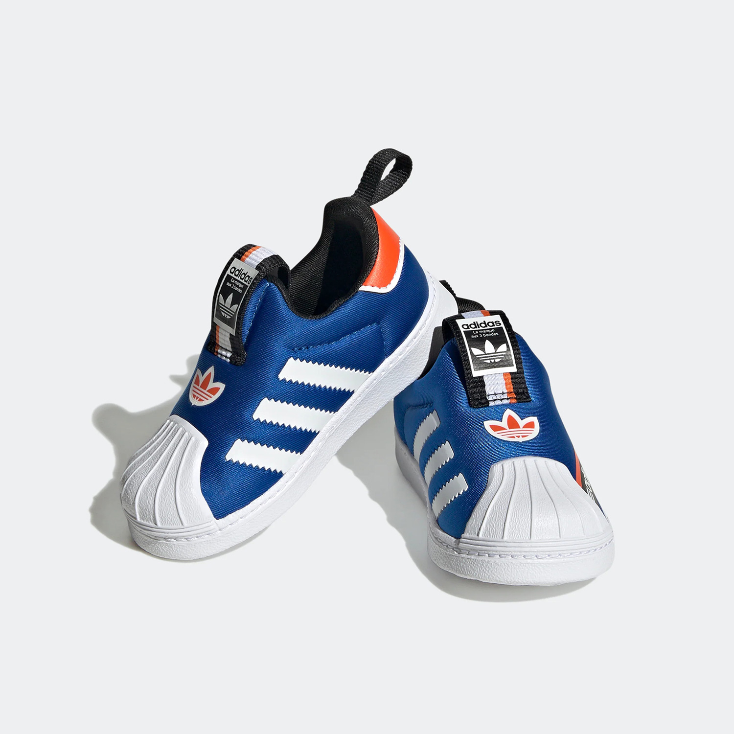 Adidas/阿迪达斯正品三叶草新款婴童轻便透气运动休闲鞋HQ4077 - 图2