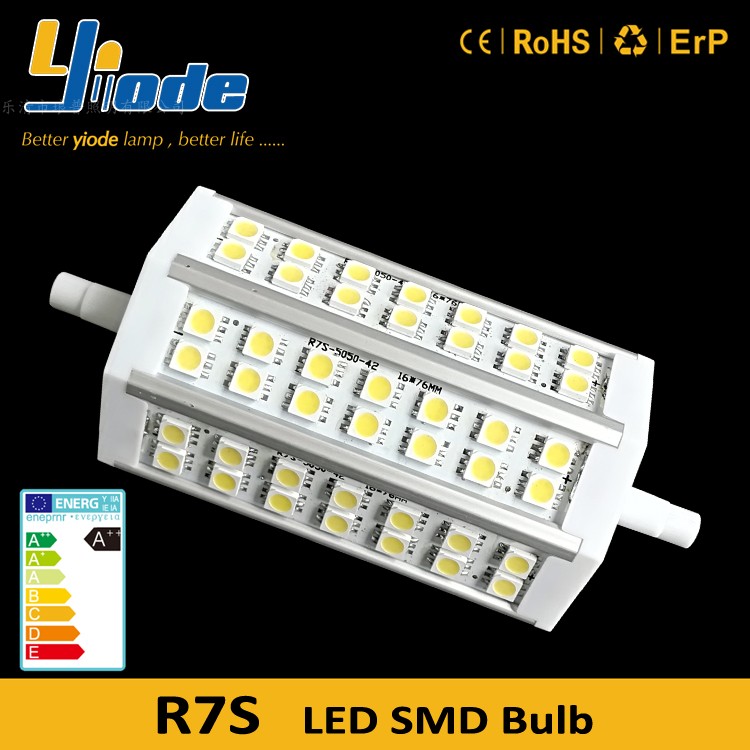 R7S LED灯泡替换卤素灯暖白5w 220v可做 78 118 189mm非智能控制-图0