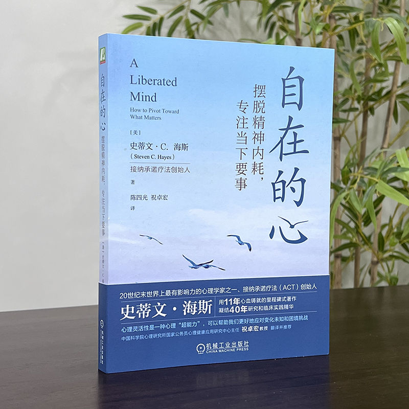 【新华文轩】自在的心 摆脱精神内耗,专注当下要事 (美)史蒂文·C.海斯 机械工业出版社 正版书籍 新华书店旗舰店文轩官网 - 图2