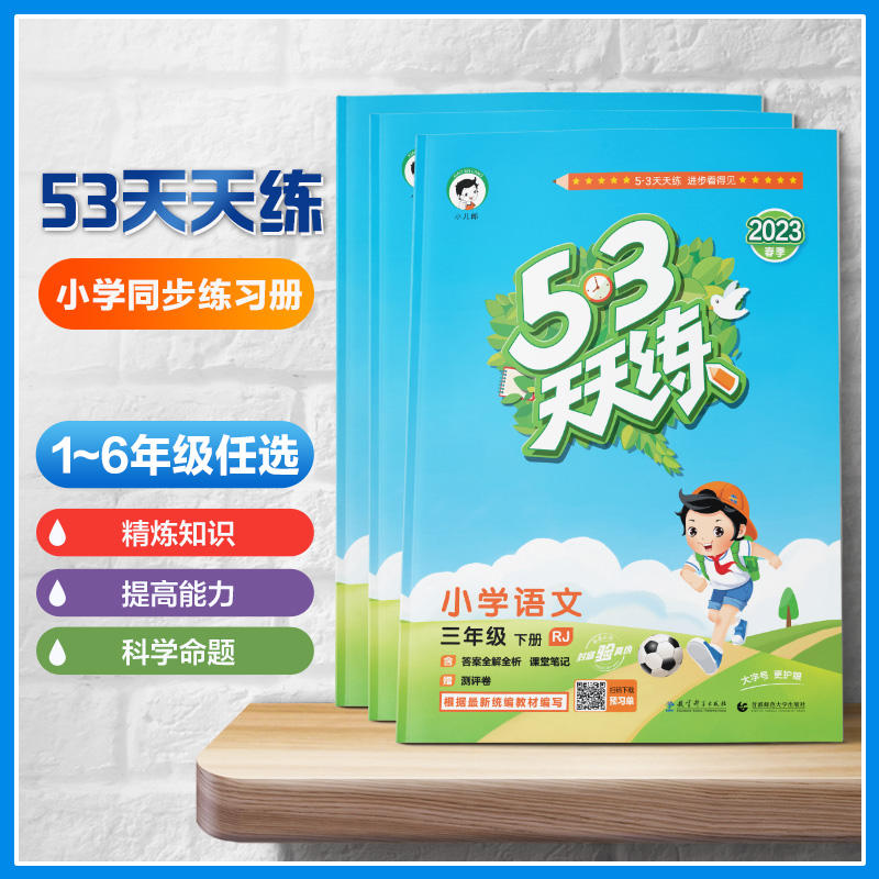 2024春53天天练二年级上册下册同步练习册训练语文人教版5.3天天练一二三四五年级下试卷测试卷全优卷练习册五三暑假作业-图0