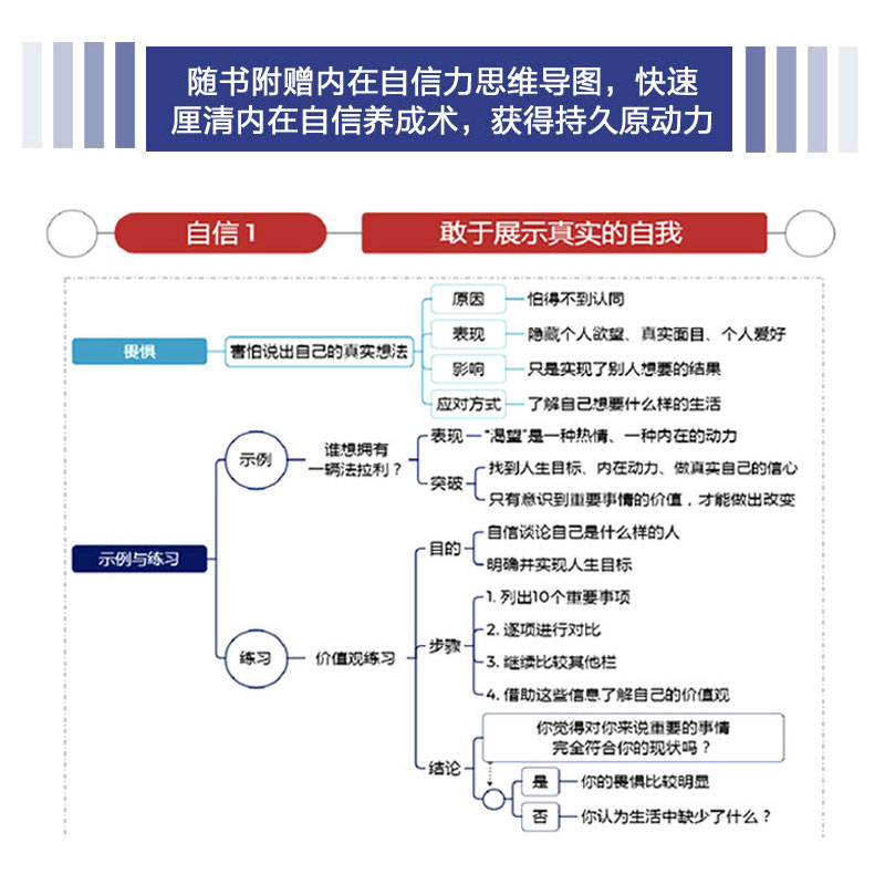 正版包邮 内在自信 如何战胜形形色色的畏惧心理 曼迪·霍尔盖特著 内在自信养成技巧策略 终身成长认知天性成功励志职场书籍樊登 - 图0