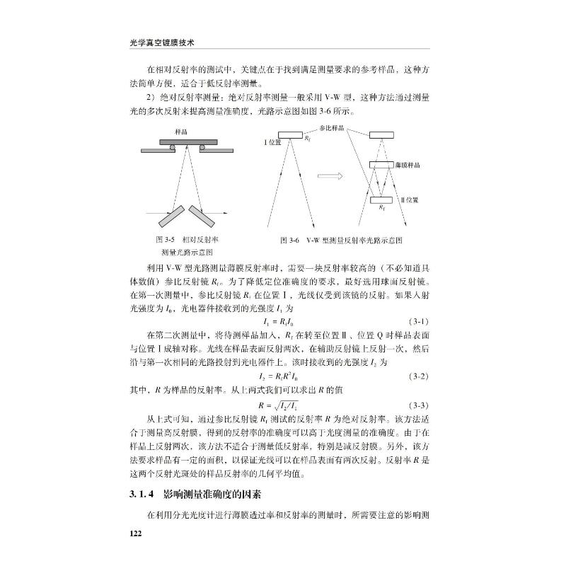 【新华文轩】光学真空镀膜技术（光学镀膜基础 膜系设计 光学薄膜制备技术 光学薄膜检测技术） 石澎马平 - 图1