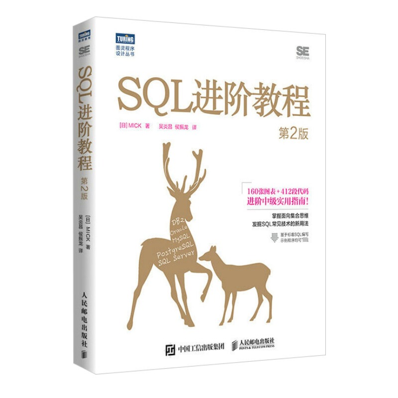 套装2册 SQL基础教程第2版+SQL进阶教程 sql必知必会数据库教程 数据分析优化查询注入攻击与防御入门程序设计书籍 新华正版书籍 - 图1