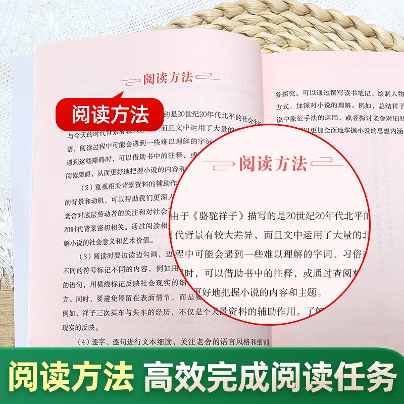 人教版骆驼祥子和海底两万里正版原著人民教育出版社老舍七年级必阅读课外书初中生语文配套读完整版红岩哈利波特银河帝国新华书店