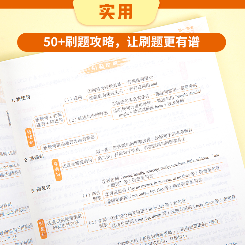 作业帮教辅高考真题英语全国卷必刷题满分突破大招专项训练题型与技巧高中一轮二轮总复习资料书-图2