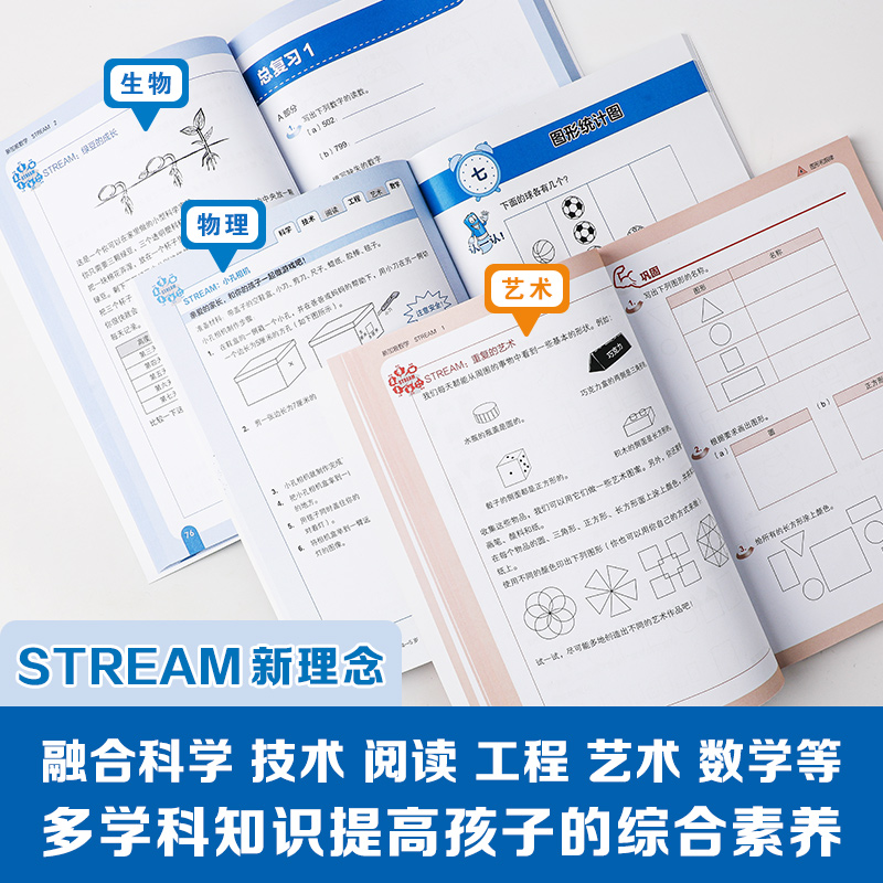 【3-12岁】新加坡数学STREAM系列(套装9册)艾伦谭等著 建立系统性数学思维抽象思维提高科学素养综合能力解决生活实际问题中信 - 图3