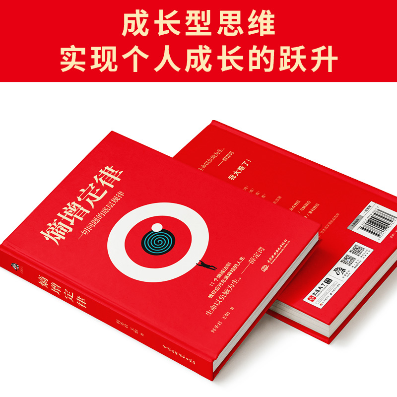 熵增定律书籍正版解开一切人性问题的底层规律任正非雷军贝佐斯巴菲特等大佬推崇的商业逻辑11个熵减法则内附精美熵增定律原创插画