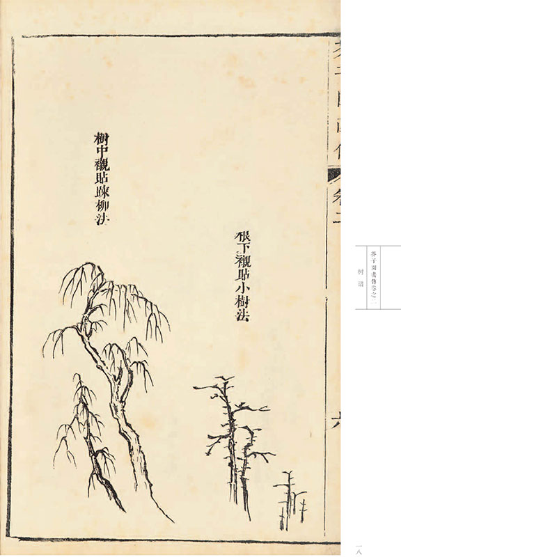 【新华书店】【新华文轩】康熙原版芥子园画传.山水卷.树谱 山水卷.树谱(清)王概,(清)王蓍,(清)王臬 编 正版书籍 新华书店旗舰店 - 图3