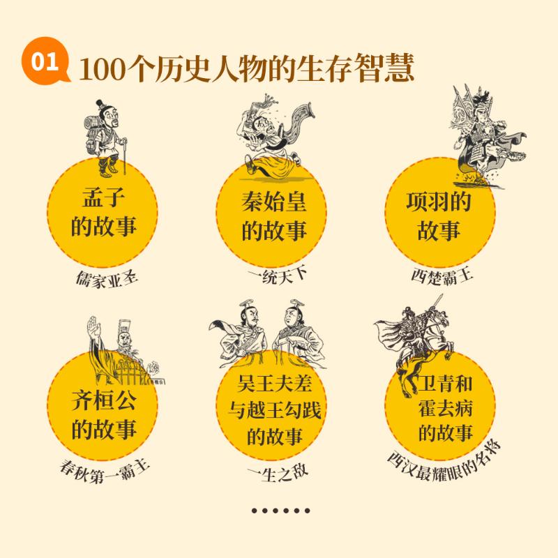 史记人物故事100 正版 春秋无敌智囊团小学生推荐阅读书目 史记故事 经典故事+精美插图+详细注释+深入解析 中华经典文学名著古典