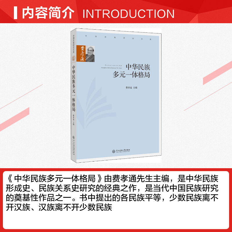 中华民族多元一体格局 费孝通著费孝通编 文教大学本科大中专普通高等学校教材专用 综合教育课程专业书籍 考研预备 中央民族大学