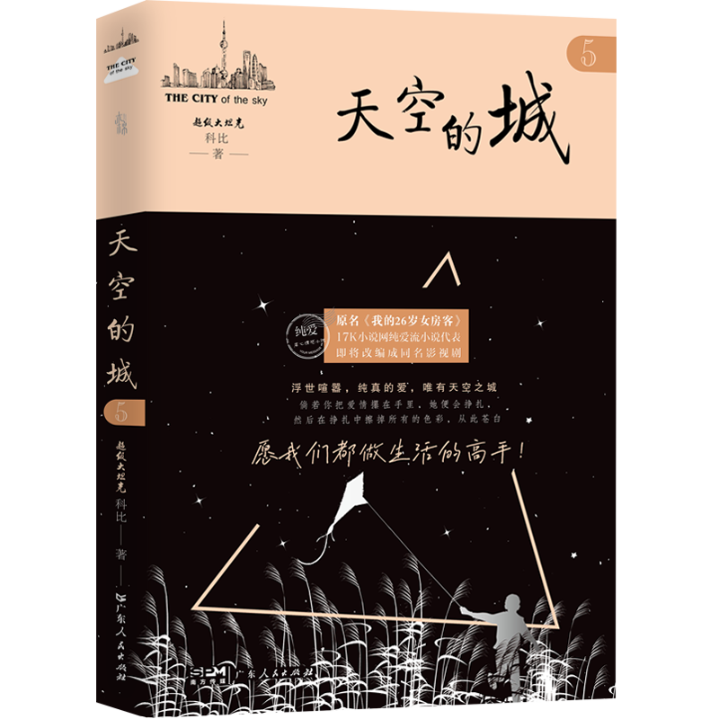 【全2册】天空的城4+5 超级大坦克科比小说 原名我的26岁女房客即将改成同名电视剧虐心情感小说纯美青春 新华文轩旗舰正版 - 图3