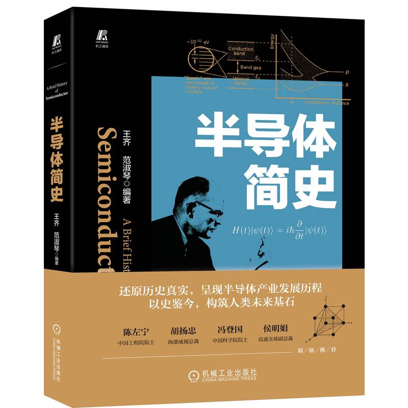 官网正版 半导体简史 王齐 范淑琴 集成电路 芯片 产业 量子力学  晶体管 存储 通讯领域 入选中国好书 中国半导体行业协会推荐 - 图3