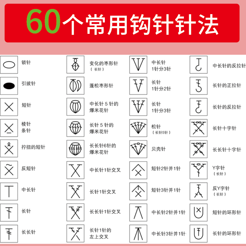 从零开始学钩针 毛衣编织书籍 初学者手工花样毛线衣编织教程钩针基础入门学织毛衣的书编织教程 河北科学技术出版社图书籍 正版 - 图3