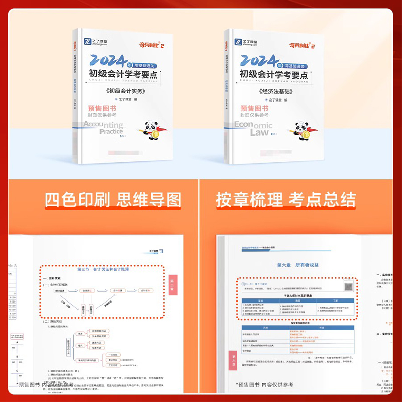 之了课堂2024年初级会计师证职称考试奇兵制胜2学考要点经济法基础和初级会计实务知了骑兵初快高频考点搭1真题练习题库马勇-图1