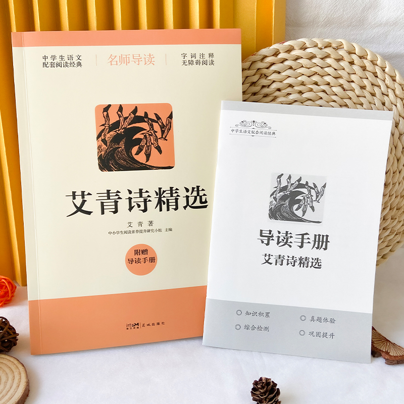 艾青诗选九年级必阅读水浒传原著正版完整版非人民教育出版社人教版初中生全套配套9上册初三学生课外阅世说新语课外书新华书店