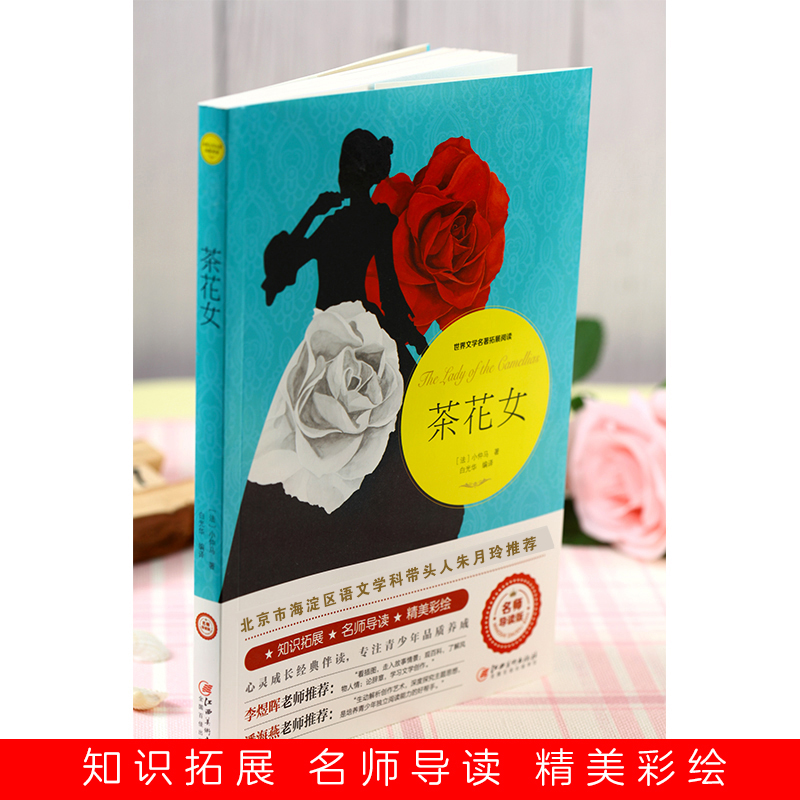 茶花女 正版原著完整版世界文学名著拓展阅读名师导读版必小学生三四五六年级课外书籍推荐阅读上下册青少年儿童文学故事读物正版 - 图1